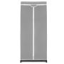 Fabric wardrobe 74x50x172cm., gray