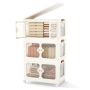Bookcase 59.5x35.5x99cm., white