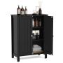 Bathroom cabinet 60x30x80.5cm., black