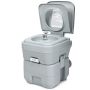 Tourist toilet 42x36x43cm., gray