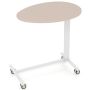 Laptop desk 76x50x108cm., pink/white