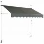 Awning 175x250x300cm., dark gray