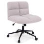 Office chair 73x69x87cm., light gray/black