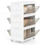Bookcase 54x33x90.5cm., white