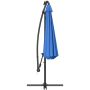 Outdoor umbrella 300x245cm., blue/black