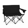 Folding bench 132x66x96cm., black