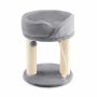 Scratching post 35x35x50cm., gray/beige
