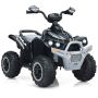 Electric children's quad bike 60x94x73cm., black color