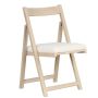 Dining chair 49x57.5x87cm., light brown/beige