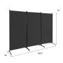 Screen 260x183cm., black