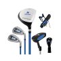 Golf bag 20x14x90cm., black/blue