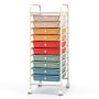 Trolley with drawers 33x37x86cm., various colors