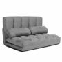 Sofa bed 180x113x10cm., gray
