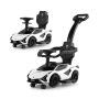 Machine pusher with handle 95x44x85cm., white/black