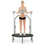 Fitness trampoline 101x130.5cm., black/green