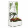Raised bed 76x45x150cm., white