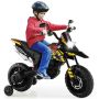Electric children's motorcycle 106.5x56x80cm., black color