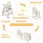 Baby high chair 62x51x104cm., beige