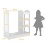 Children's wardrobe 93.5x38x100cm., white