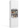 Kitchen cabinet 56x30x190cm., white