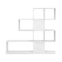 Freestanding shelf 120x19.5x109cm., white