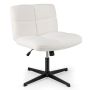 Office chair 72x64x92cm., white/black
