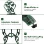 3-piece garden furniture set, green