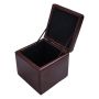 Pouf with storage box 40x40x40cm., brown