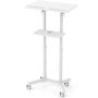Laptop desk 60x40x128.5cm., white