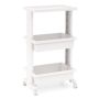 Kitchen trolley 45x30x81cm., white