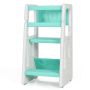 Kitchen tower 46.5x46.5x90cm., white/green