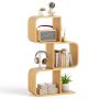 Freestanding shelf 61x23x100cm., light brown