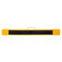 Set of 2 construction trestles 99.5x48.5x78cm., black/yellow