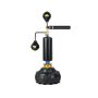 Punching bag 48x48x201cm., black