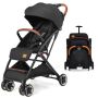 Trolley 86x52x97cm., black