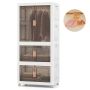 Wardrobe 71x46x156cm., white