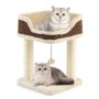 Scratching post 38x38x51cm., beige