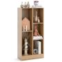 Freestanding shelf 50x24x104cm., brown
