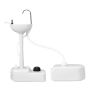 Camping sink 58x34x102cm., white