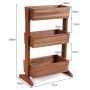 Flower stand 71x38x105cm., brown