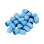 Абразивные колпачки Exo blue Hard Cap, 20 шт., зернистость 60