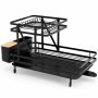 Dish dryer 56x31x30cm., black