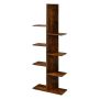 Freestanding shelf 50x20x141cm., brown