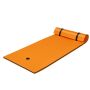 Beach mattress 220x90x4cm., orange color