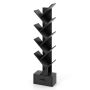 Bookshelf 38x21.5x149.5cm., black
