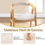 Accent armchair, 56 × 74 × 54 cm