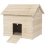 Duck house PawHut 100x82.5x91cm., light brown