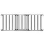 Safety gate, 3 panels, 74.5–198 × 74.5 cm