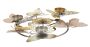 Round candle holder Shine, for 3 candles, 39 × 7 × 35.5 cm