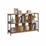 Open shelf VASAGLE, 8 compartments, 80 × 149 × 33 cm